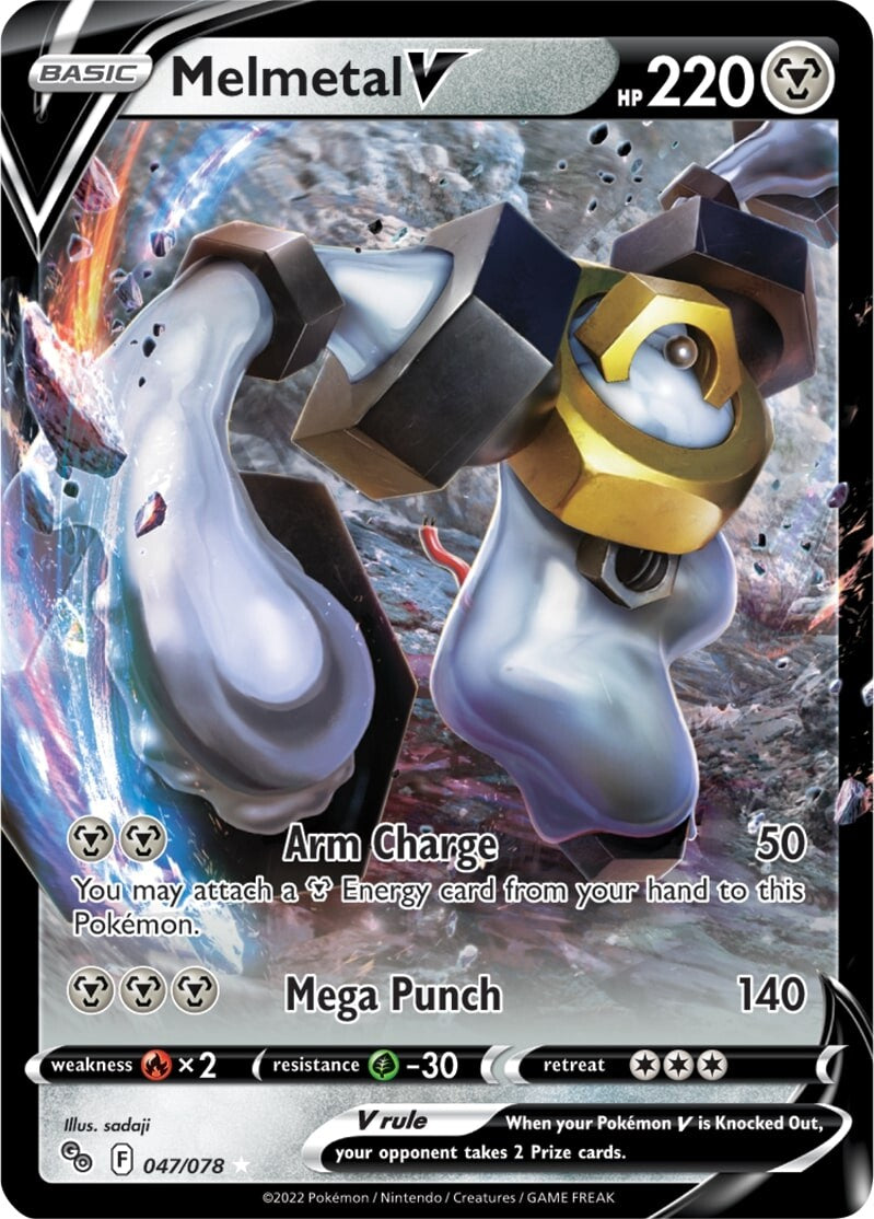 Melmetal V (047/078) [Pokémon GO] - Card Brawlers | Quebec | Canada | Yu-Gi-Oh!