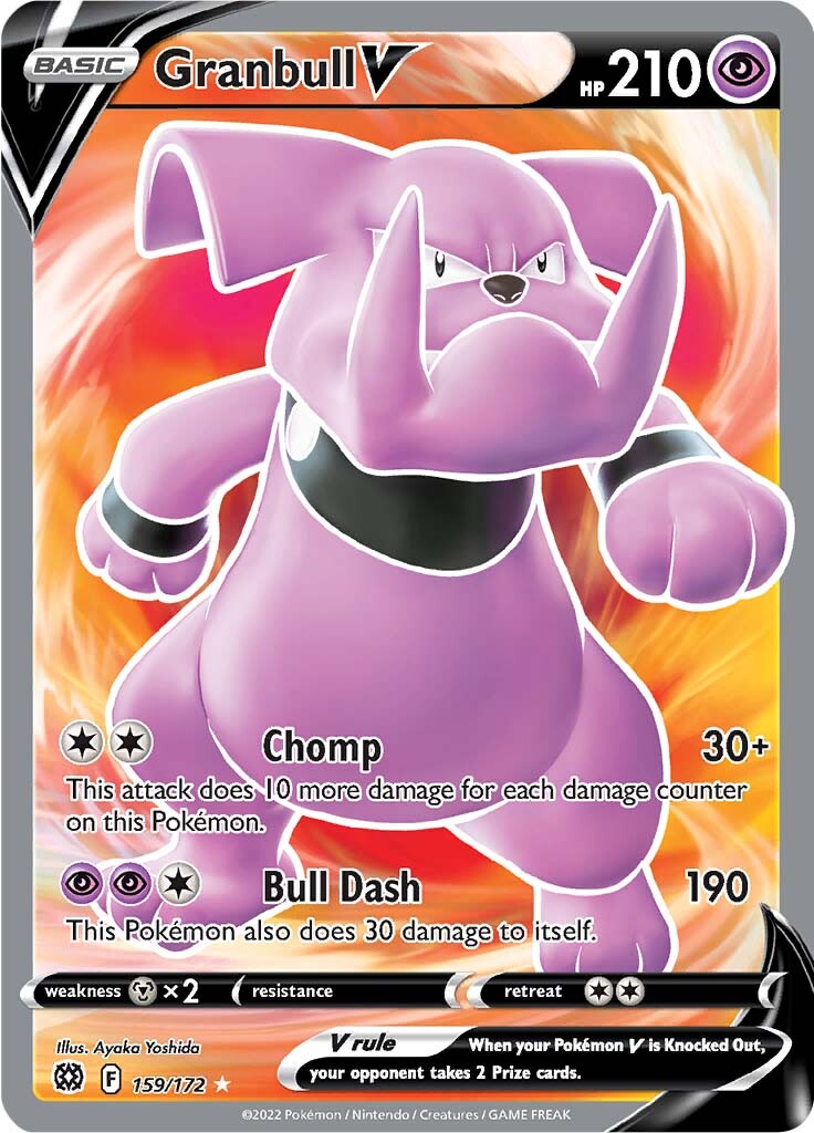 Granbull V (159/172) [Sword & Shield: Brilliant Stars] - Card Brawlers | Quebec | Canada | Yu-Gi-Oh!