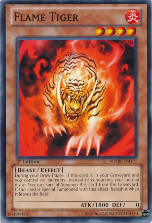 Flame Tiger [SDOK-EN019] Common - Card Brawlers | Quebec | Canada | Yu-Gi-Oh!