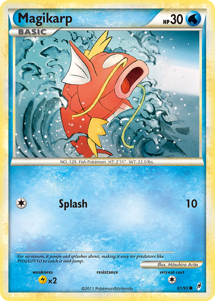 Magikarp (61/95) [HeartGold & SoulSilver: Call of Legends] - Card Brawlers | Quebec | Canada | Yu-Gi-Oh!