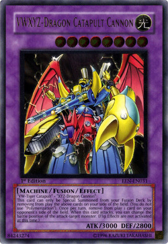 VWXYZ-Dragon Catapult Cannon [EEN-EN031] Ultimate Rare - Card Brawlers | Quebec | Canada | Yu-Gi-Oh!