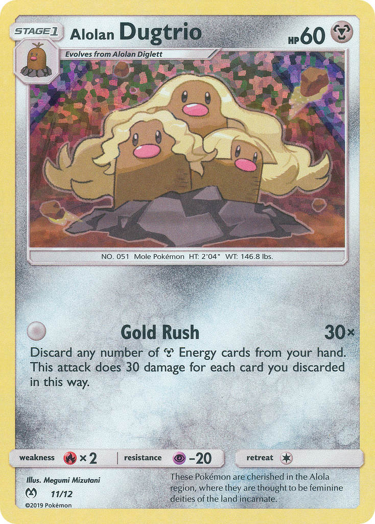 Alolan Dugtrio (11/12) [McDonald's Promos: 2019 Collection] - Card Brawlers | Quebec | Canada | Yu-Gi-Oh!