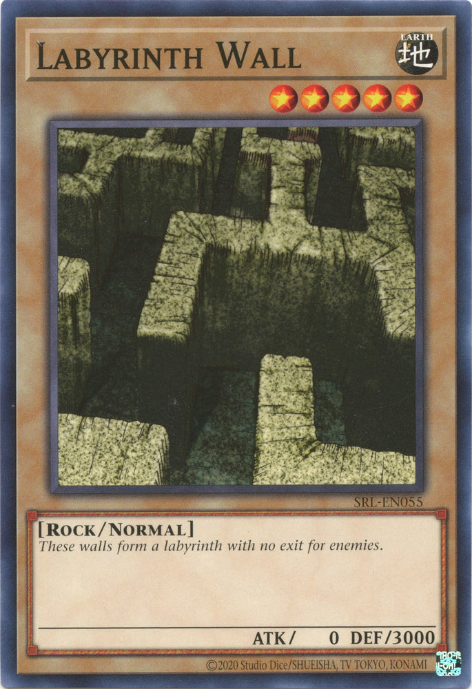 Labyrinth Wall (25th Anniversary) [SRL-EN055] Common - Card Brawlers | Quebec | Canada | Yu-Gi-Oh!