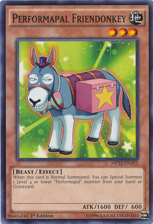 Performapal Friendonkey [MP15-EN193] Common - Card Brawlers | Quebec | Canada | Yu-Gi-Oh!