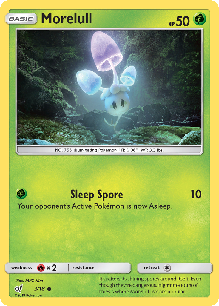 Morelull (3/18) [Sun & Moon: Detective Pikachu] - Card Brawlers | Quebec | Canada | Yu-Gi-Oh!