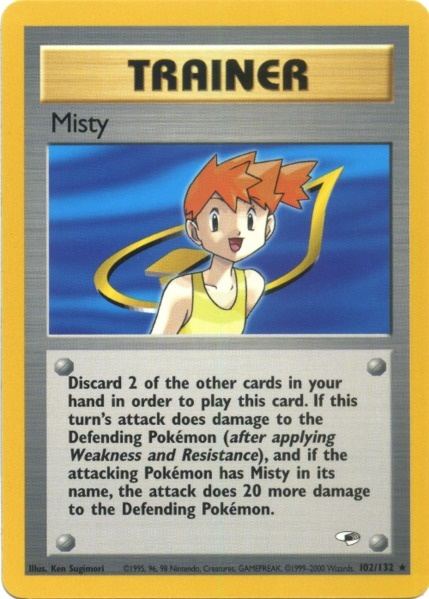 Misty (102/132) [Gym Heroes Unlimited] - Card Brawlers | Quebec | Canada | Yu-Gi-Oh!
