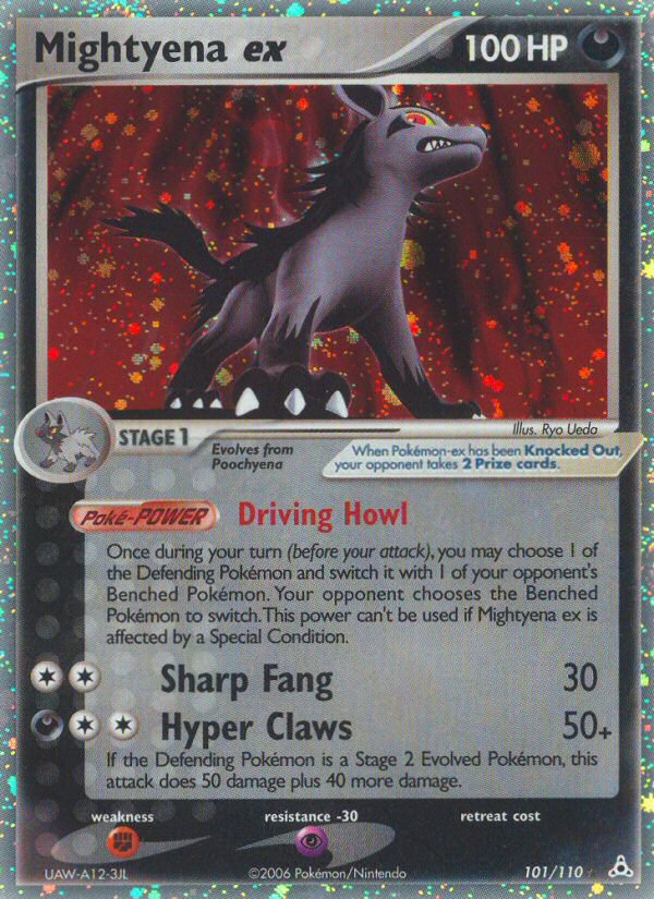 Mightyena ex (101/110) [EX: Holon Phantoms] - Card Brawlers | Quebec | Canada | Yu-Gi-Oh!
