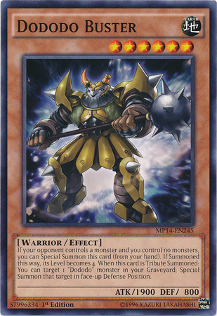 Dododo Buster [MP14-EN245] Common - Card Brawlers | Quebec | Canada | Yu-Gi-Oh!