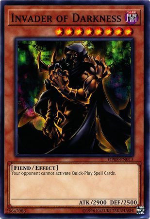 Invader of Darkness [OP08-EN013] Common - Card Brawlers | Quebec | Canada | Yu-Gi-Oh!