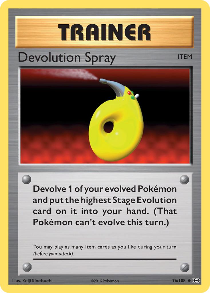 Devolution Spray (76/108) [XY: Evolutions] - Card Brawlers | Quebec | Canada | Yu-Gi-Oh!