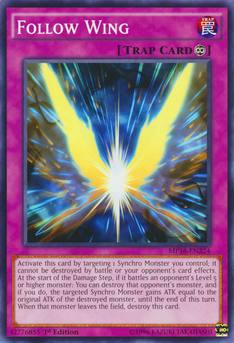 Follow Wing [MP16-EN224] Common - Card Brawlers | Quebec | Canada | Yu-Gi-Oh!