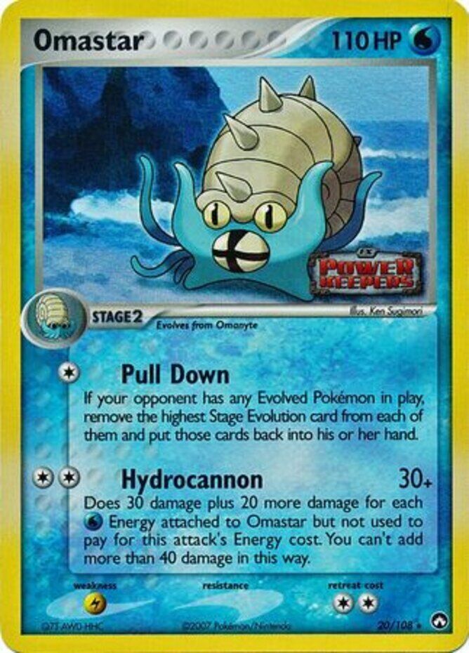 Omastar (20/108) (Stamped) [EX: Power Keepers] - Card Brawlers | Quebec | Canada | Yu-Gi-Oh!