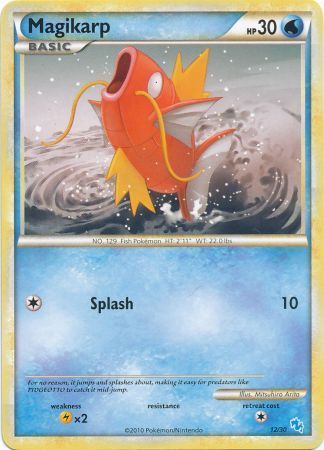 Magikarp (12/30) [HeartGold & SoulSilver: Trainer Kit - Gyarados] - Card Brawlers | Quebec | Canada | Yu-Gi-Oh!