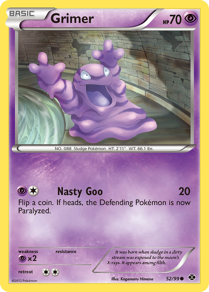 Grimer (52/99) [Black & White: Next Destinies] - Card Brawlers | Quebec | Canada | Yu-Gi-Oh!