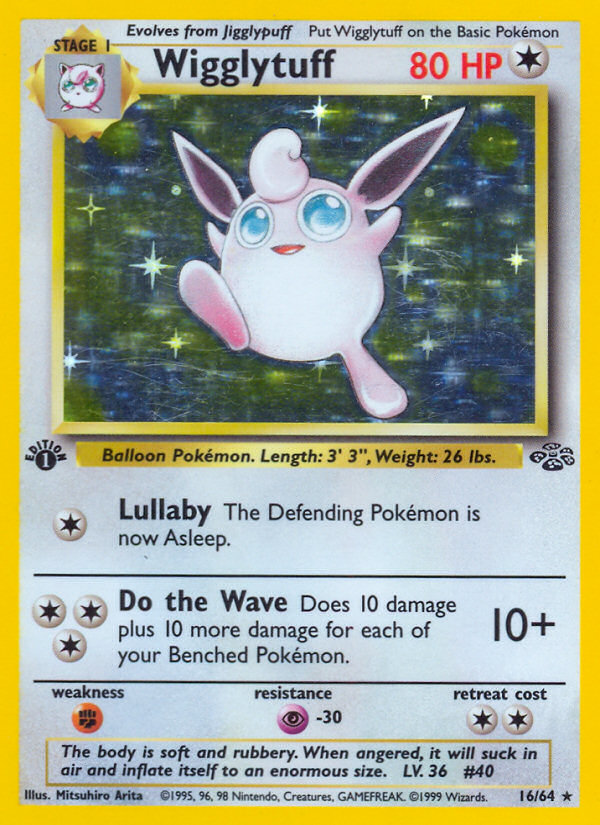 Wigglytuff (16/64) [Jungle 1st Edition] - Card Brawlers | Quebec | Canada | Yu-Gi-Oh!