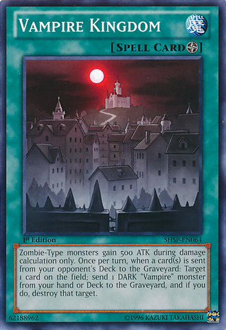 Vampire Kingdom [SHSP-EN064] Common - Card Brawlers | Quebec | Canada | Yu-Gi-Oh!