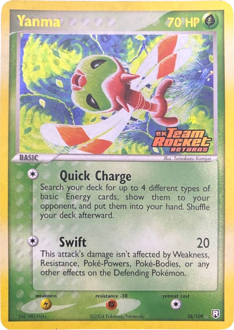 Yanma (28/109) (Stamped) [EX: Team Rocket Returns] - Card Brawlers | Quebec | Canada | Yu-Gi-Oh!