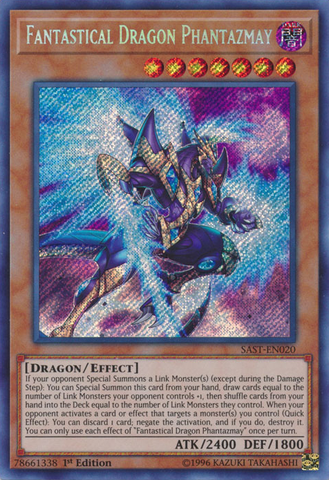 Fantastical Dragon Phantazmay [SAST-EN020] Secret Rare - Card Brawlers | Quebec | Canada | Yu-Gi-Oh!