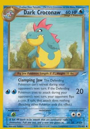 Dark Croconaw (32/105) [Neo Destiny Unlimited] - Card Brawlers | Quebec | Canada | Yu-Gi-Oh!