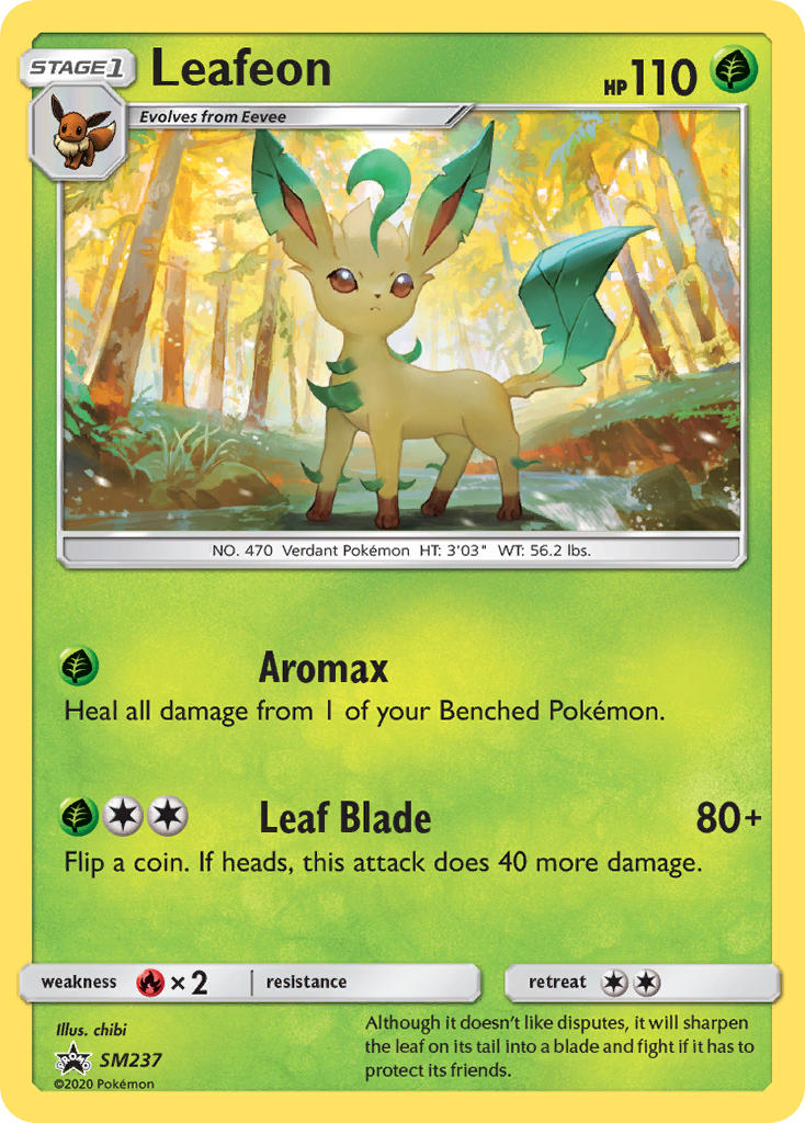 Leafeon (SM237) [Sun & Moon: Black Star Promos] - Card Brawlers | Quebec | Canada | Yu-Gi-Oh!
