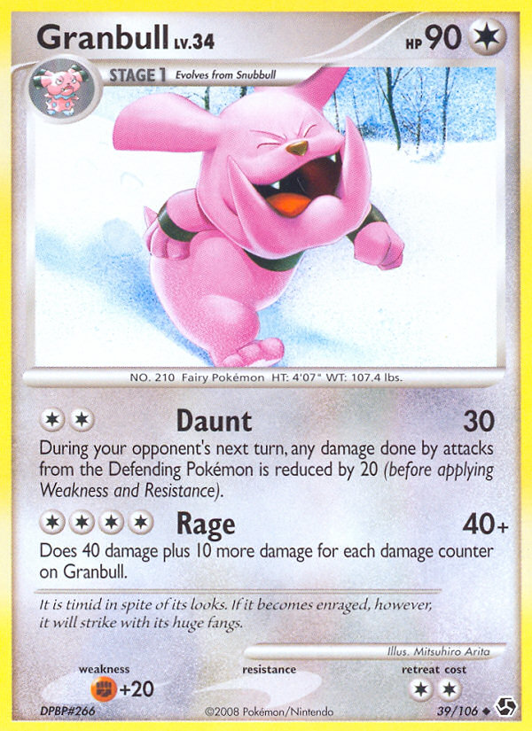 Granbull (39/106) [Diamond & Pearl: Great Encounters] - Card Brawlers | Quebec | Canada | Yu-Gi-Oh!