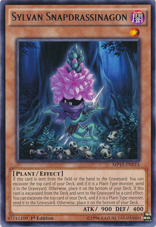 Sylvan Snapdrassinagon [MP15-EN014] Rare - Yu-Gi-Oh! - Card Brawlers | Quebec | Canada |