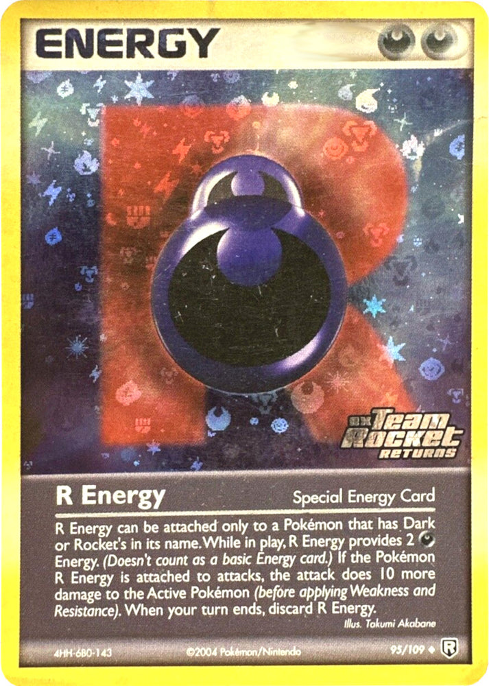 R Energy (95/109) (Stamped) [EX: Team Rocket Returns] - Card Brawlers | Quebec | Canada | Yu-Gi-Oh!