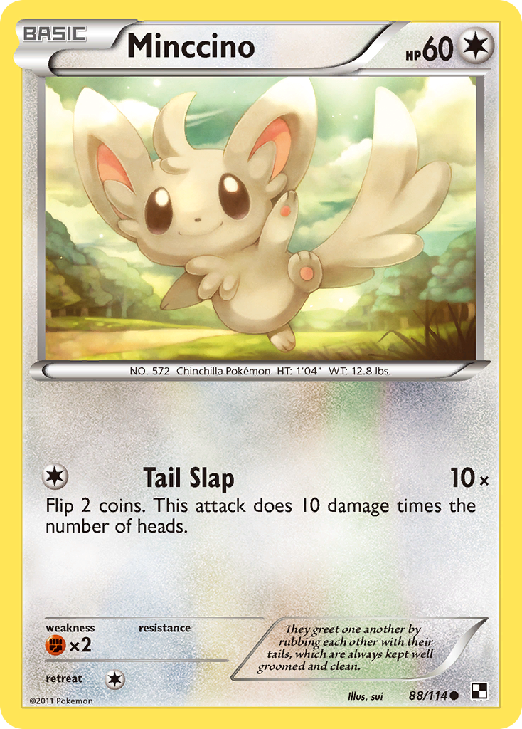 Minccino (88/114) [Black & White: Base Set] - Card Brawlers | Quebec | Canada | Yu-Gi-Oh!