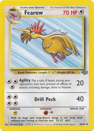 Fearow (36/64) [Jungle Unlimited] - Card Brawlers | Quebec | Canada | Yu-Gi-Oh!