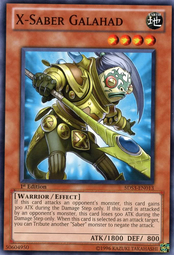 X-Saber Galahad [5DS3-EN013] Common - Card Brawlers | Quebec | Canada | Yu-Gi-Oh!