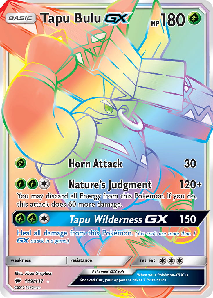 Tapu Bulu GX (149/147) [Sun & Moon: Burning Shadows] - Card Brawlers | Quebec | Canada | Yu-Gi-Oh!