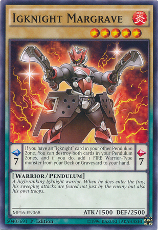 Igknight Margrave [MP16-EN068] Common - Yu-Gi-Oh! - Card Brawlers | Quebec | Canada |