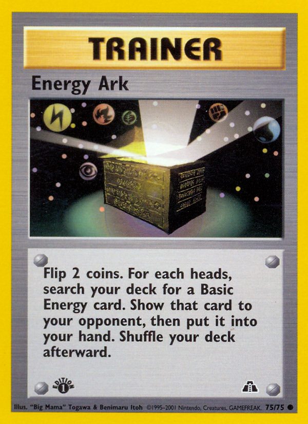 Energy Ark (75/75) [Neo Discovery 1st Edition] - Card Brawlers | Quebec | Canada | Yu-Gi-Oh!