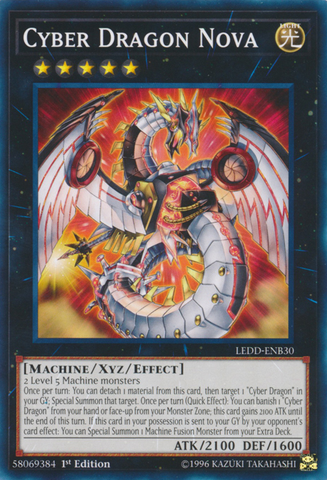 Cyber Dragon Nova [LEDD-ENB30] Common - Yu-Gi-Oh! - Card Brawlers | Quebec | Canada |