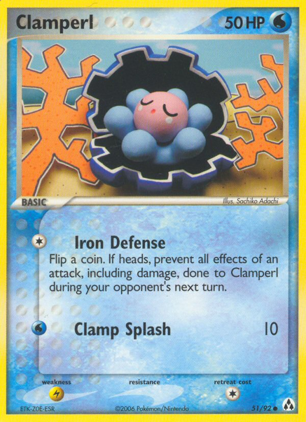Clamperl (51/92) [EX: Legend Maker] - Card Brawlers | Quebec | Canada | Yu-Gi-Oh!