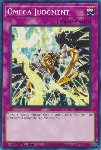 Omega Judgment [DIFO-EN084] Common - Card Brawlers | Quebec | Canada | Yu-Gi-Oh!