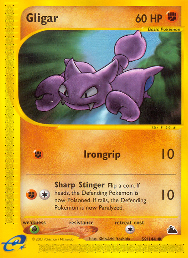 Gligar (59/144) [Skyridge] - Card Brawlers | Quebec | Canada | Yu-Gi-Oh!