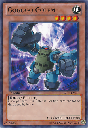 Gogogo Golem [SP14-EN001] Starfoil Rare - Card Brawlers | Quebec | Canada | Yu-Gi-Oh!