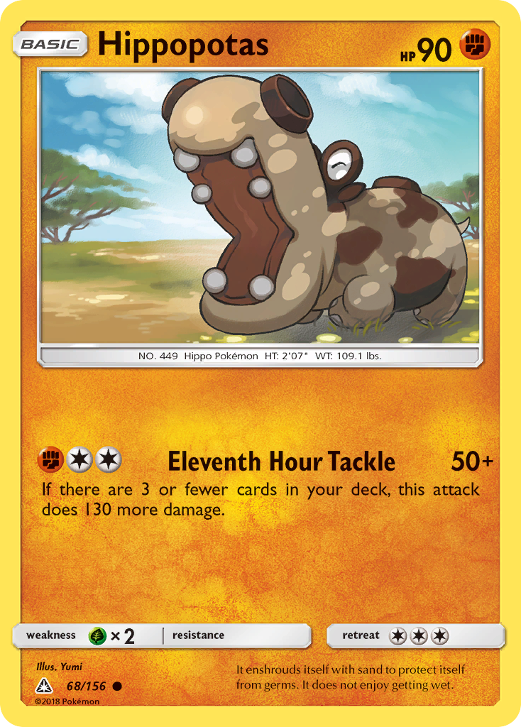 Hippopotas (68/156) [Sun & Moon: Ultra Prism] - Card Brawlers | Quebec | Canada | Yu-Gi-Oh!