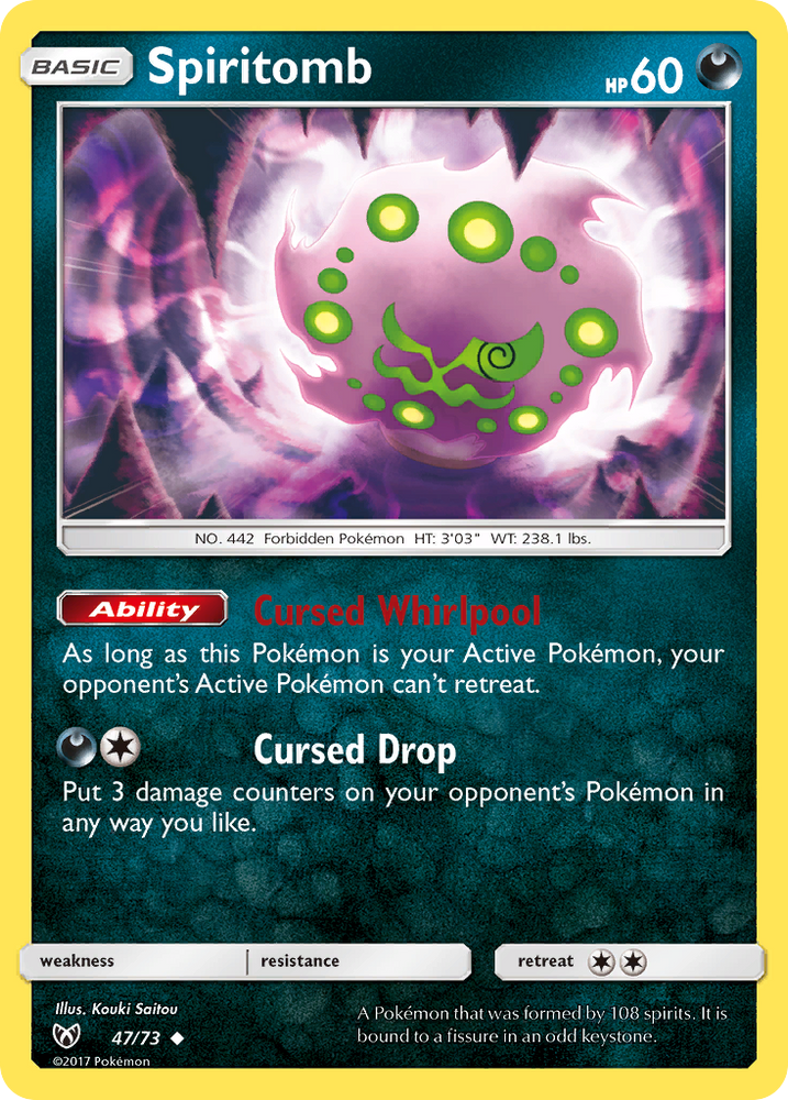 Spiritomb (47/73) [Sun & Moon: Shining Legends] - Card Brawlers | Quebec | Canada | Yu-Gi-Oh!