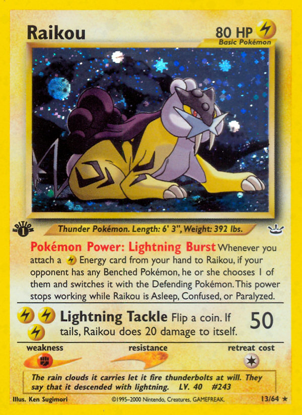 Raikou (13/64) [Neo Revelation 1st Edition] - Card Brawlers | Quebec | Canada | Yu-Gi-Oh!