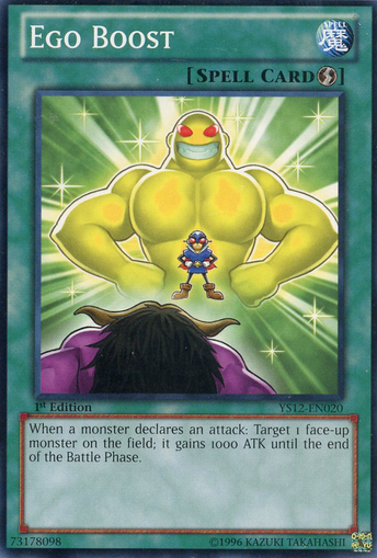 Ego Boost [YS12-EN020] Common - Card Brawlers | Quebec | Canada | Yu-Gi-Oh!