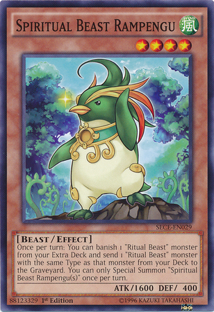 Spiritual Beast Rampengu [SECE-EN029] Common - Yu-Gi-Oh! - Card Brawlers | Quebec | Canada |