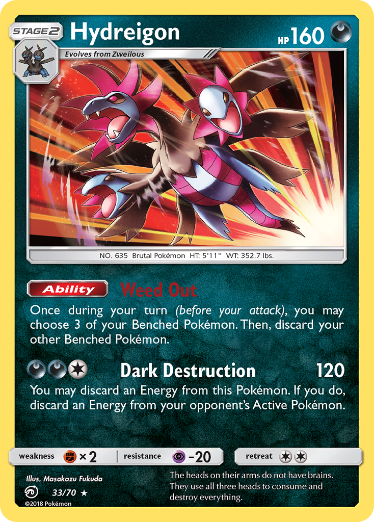 Hydreigon (33/70) [Sun & Moon: Dragon Majesty] - Card Brawlers | Quebec | Canada | Yu-Gi-Oh!