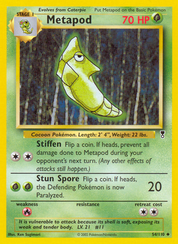 Metapod (54/110) [Legendary Collection] - Card Brawlers | Quebec | Canada | Yu-Gi-Oh!