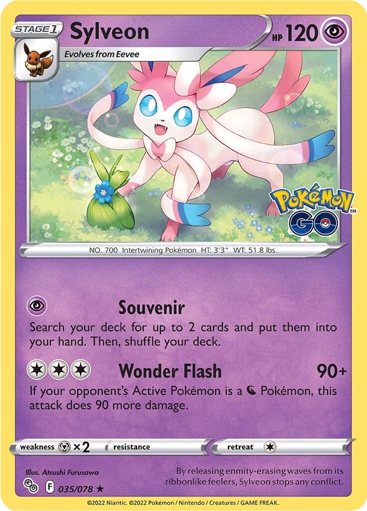 Sylveon (035/078) [Pokémon GO] - Card Brawlers | Quebec | Canada | Yu-Gi-Oh!