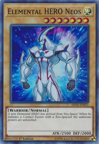 Elemental HERO Neos [SHVA-EN031] Super Rare - Card Brawlers | Quebec | Canada | Yu-Gi-Oh!