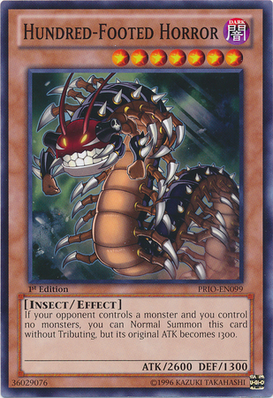 Hundred-Footed Horror [PRIO-EN099] Common - Card Brawlers | Quebec | Canada | Yu-Gi-Oh!