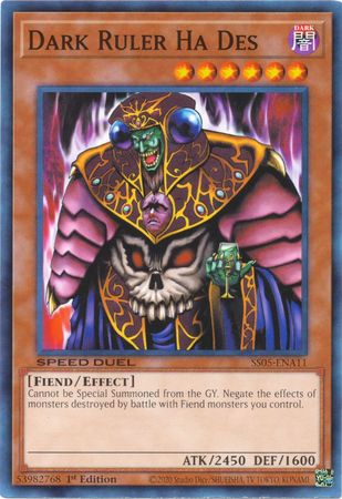 Dark Ruler Ha Des [SS05-ENA11] Common - Card Brawlers | Quebec | Canada | Yu-Gi-Oh!