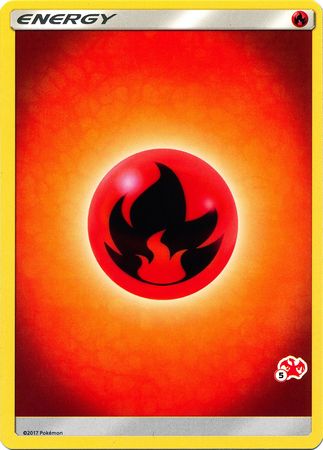 Fire Energy (Charizard Stamp #5) [Battle Academy 2020] - Card Brawlers | Quebec | Canada | Yu-Gi-Oh!